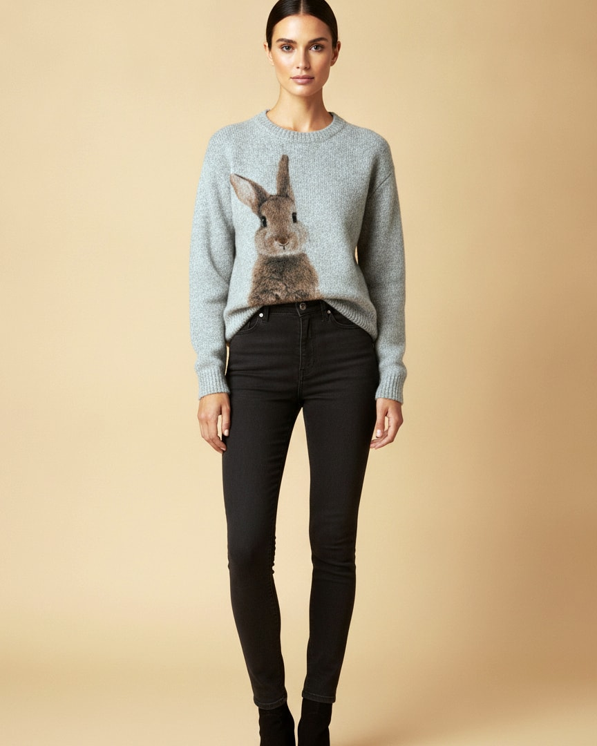 colour block knit cardigan 01500