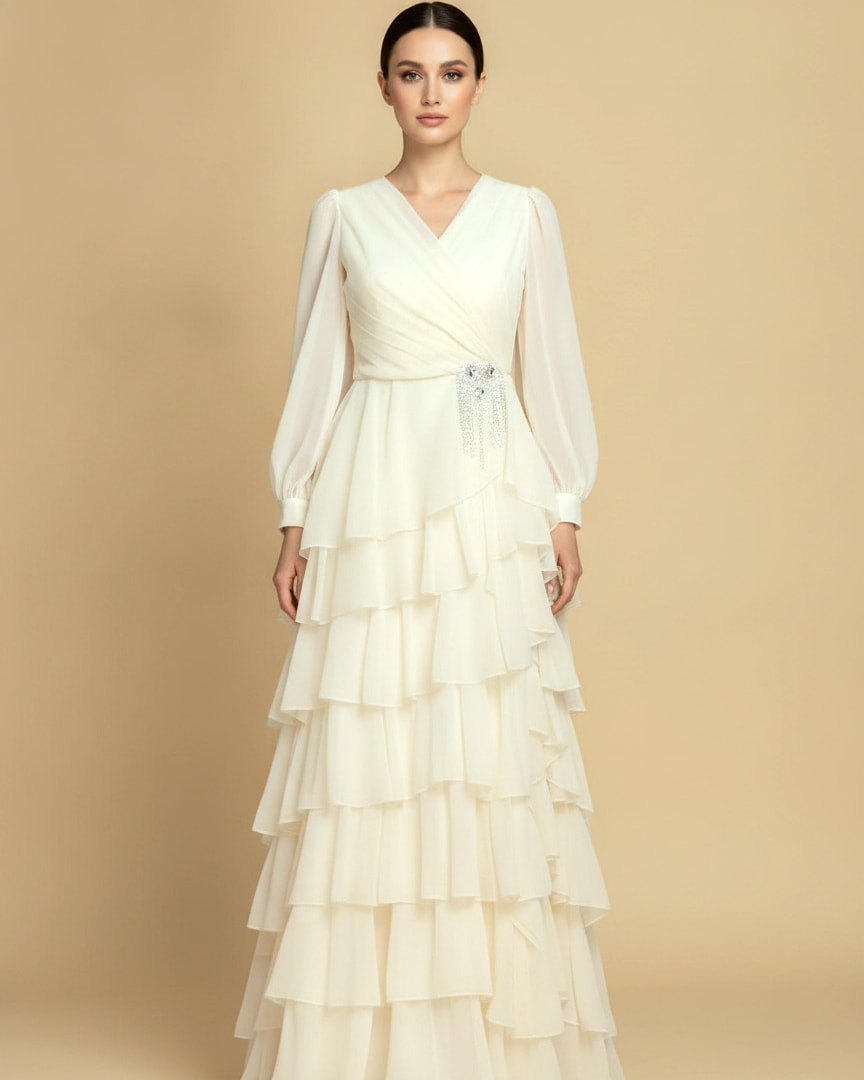 elegant autumn dress 31200