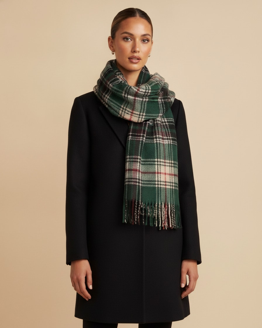 faux cashmere blanket scarf