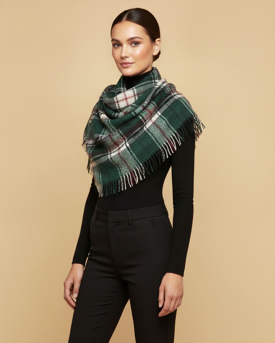 faux cashmere blanket scarf