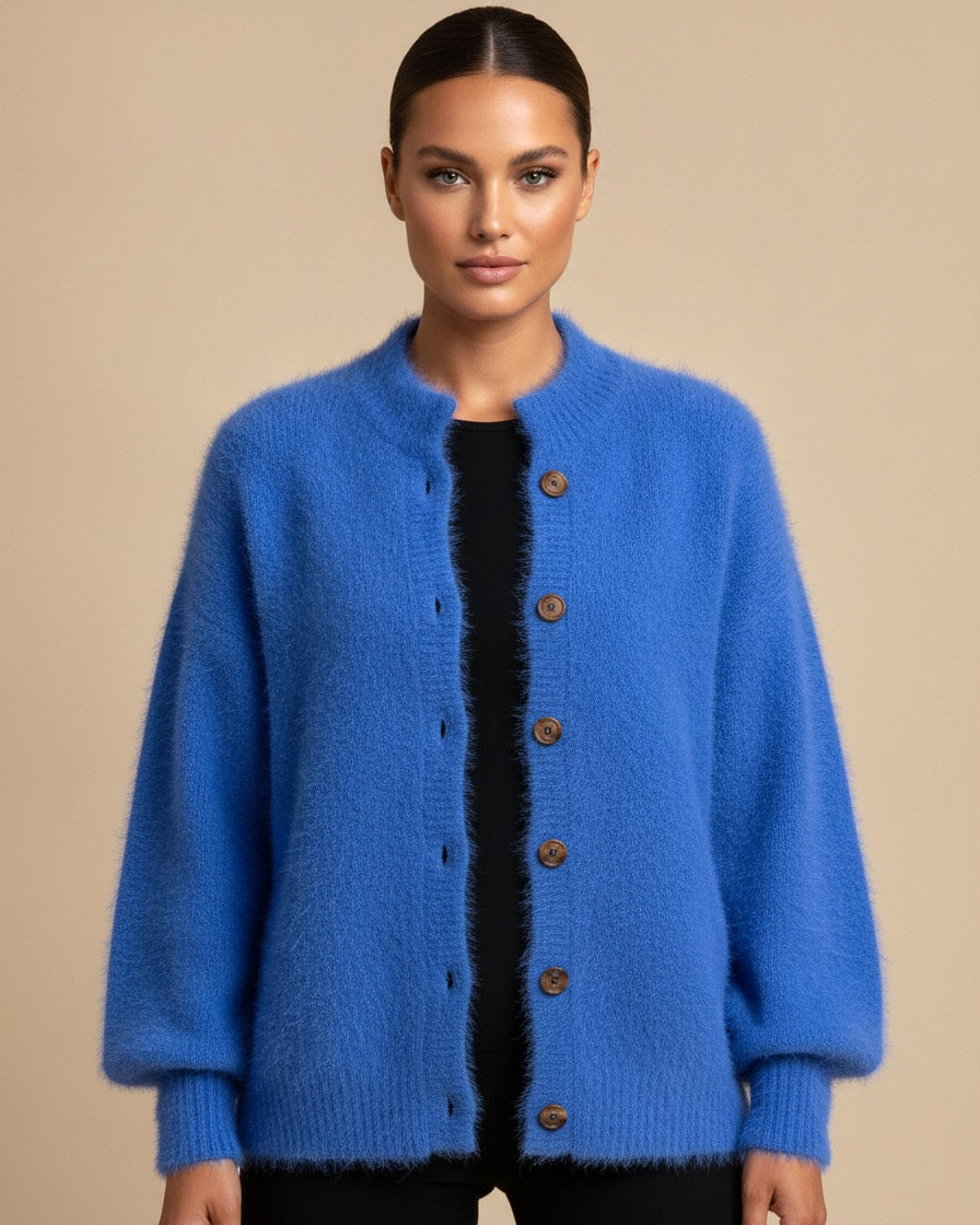 floral lace turtleneck sweater coat 08300