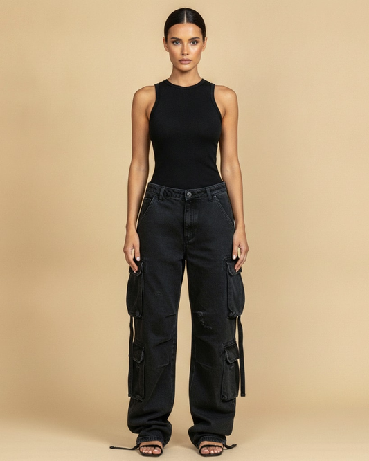 hip hop trousers pockets low 98944