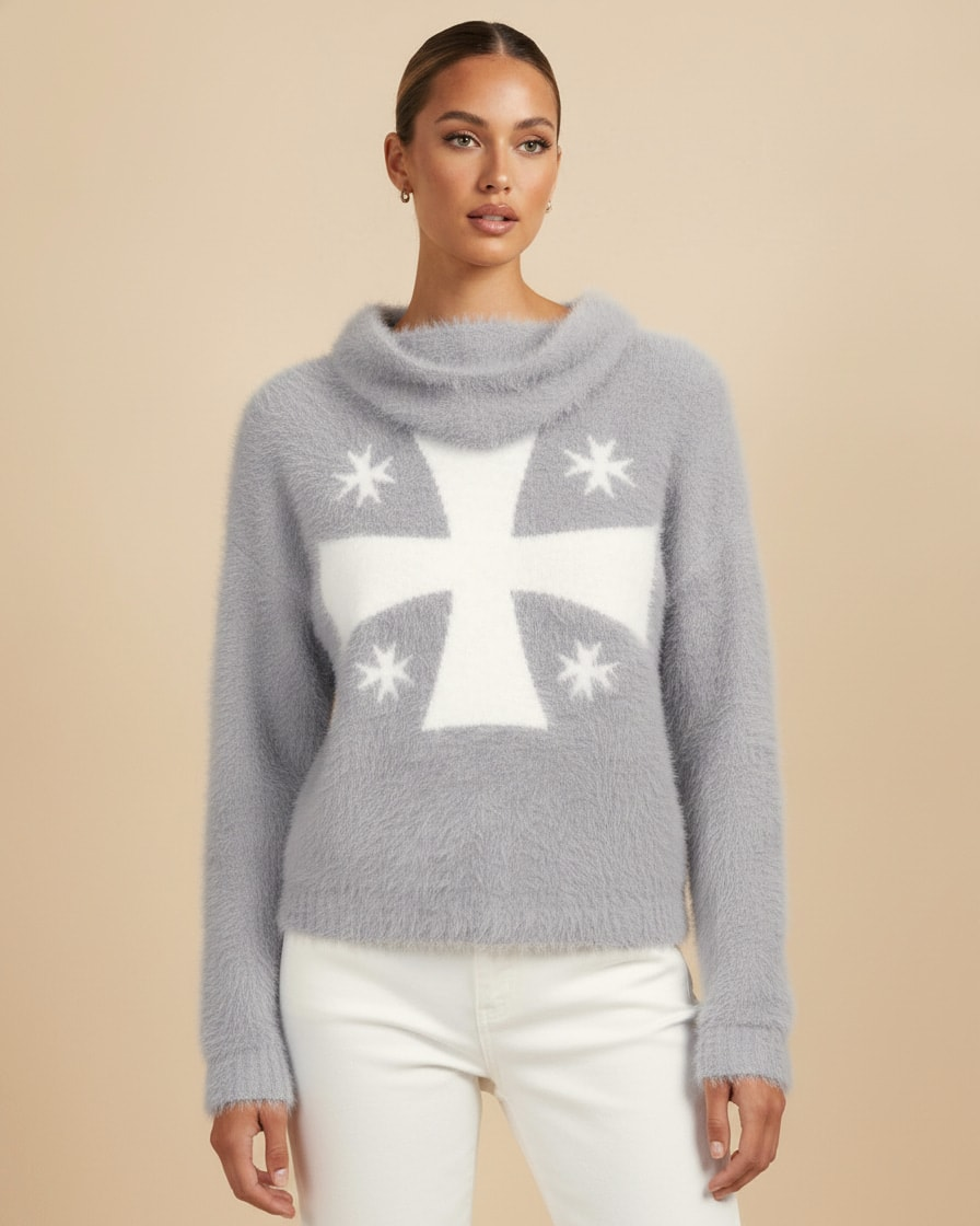 knitted cardigan sweater 30200
