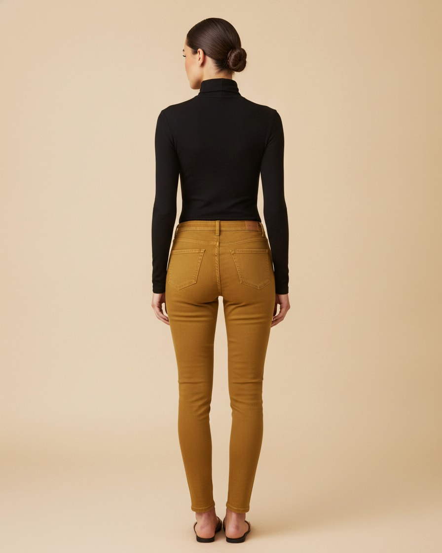 low rise stretch jeans 24700