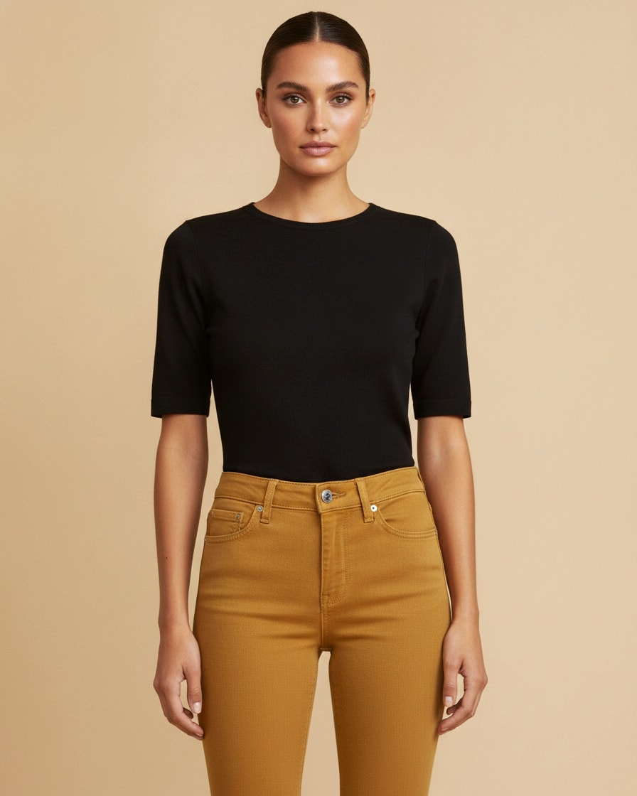 low rise stretch jeans 24700