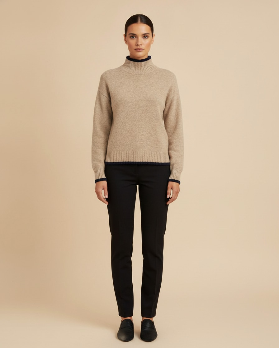 minimalist knit jumper