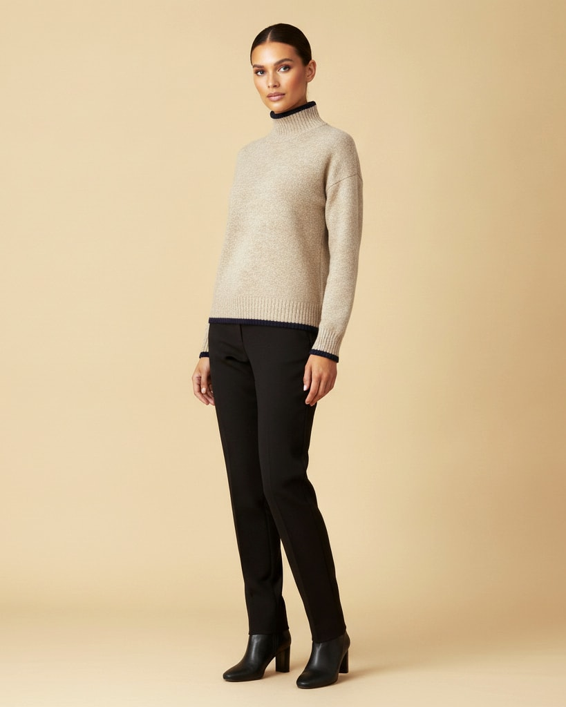 minimalist knit jumper