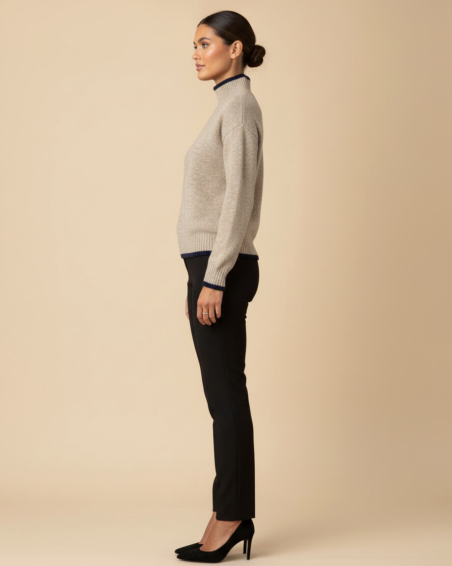 minimalist knit jumper