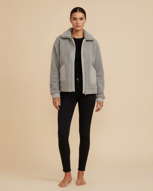 plush loose fit sweatshirt 25900