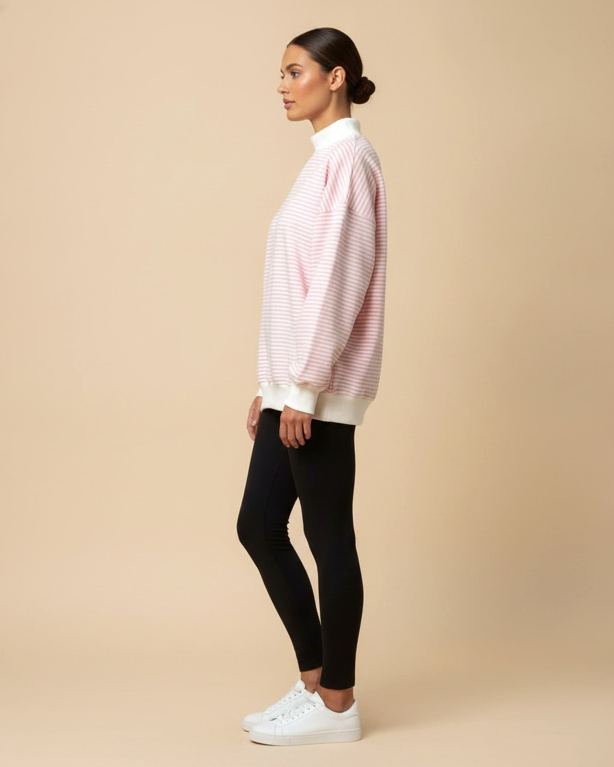 polka dot knit pullover 36600