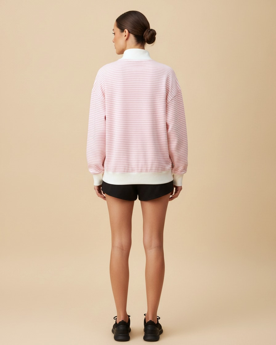 polka dot knit pullover 36600