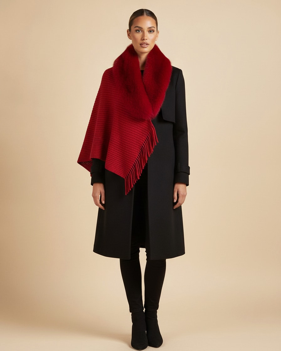 scarf cashmere keep warm 14688