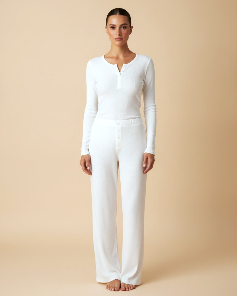 slim fit neck pocketed wide top 15800