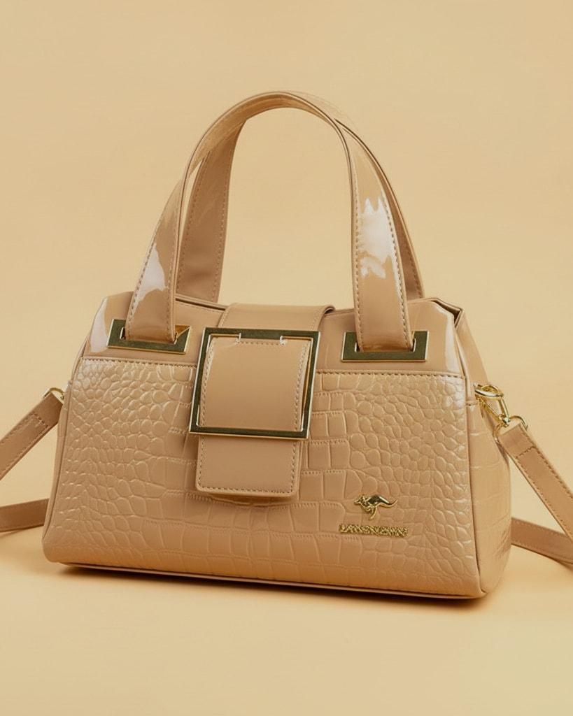 soft leather crocodile pattern crossbody bag 28300