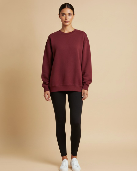 springautumn crew neck long sleeve top 38400