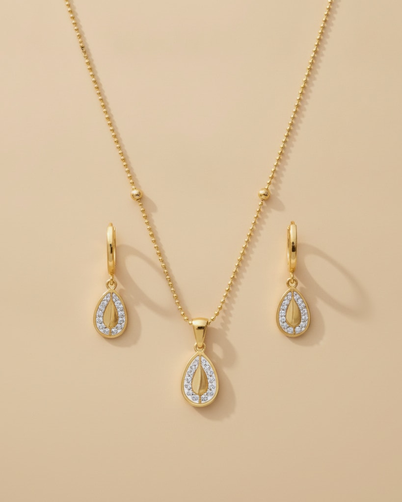 stainless steel gold tone jewelry 28162