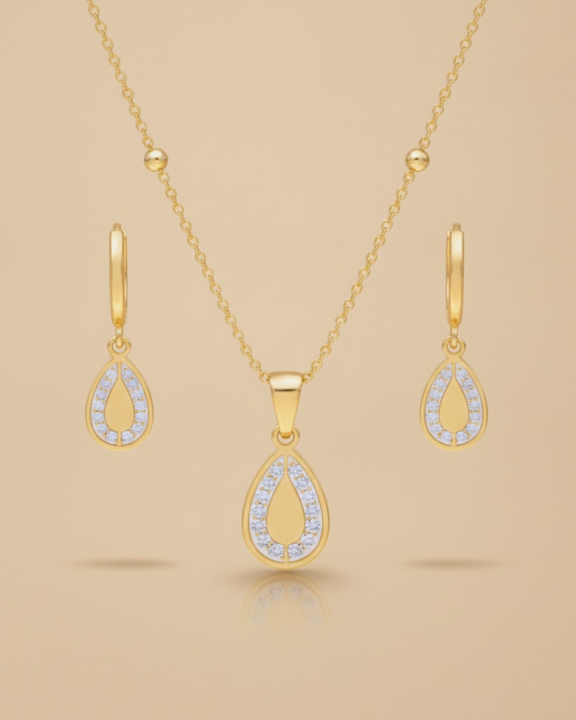 stainless steel gold tone jewelry 28162