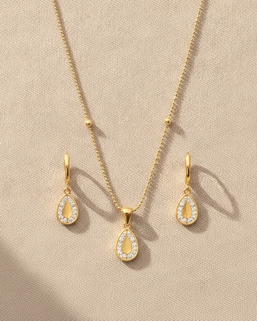 stainless steel gold tone jewelry 28162