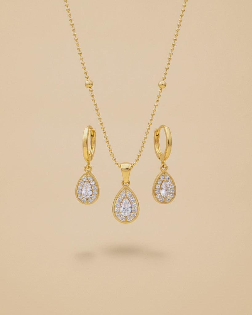 stainless steel gold tone jewelry 28162