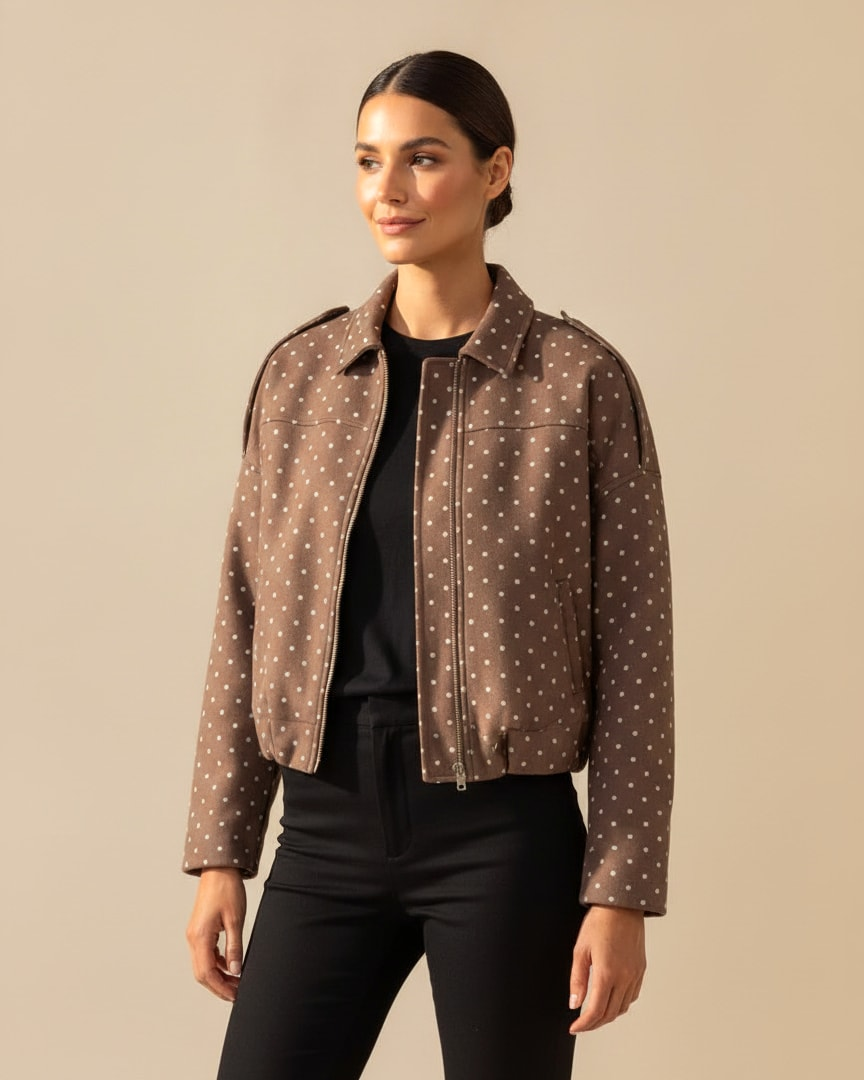 suede look jacket 32900
