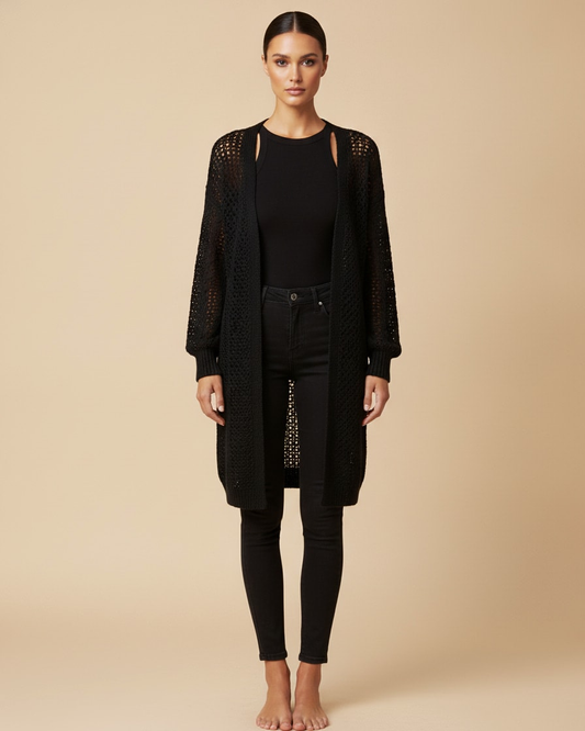sweater cardigan knitted button coat 99648
