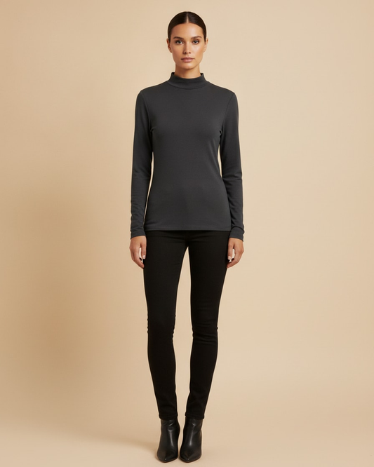 waist cinching longline coat 12100