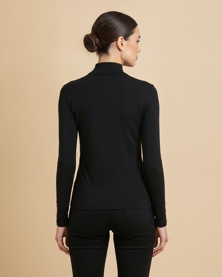 waist cinching longline coat 12100