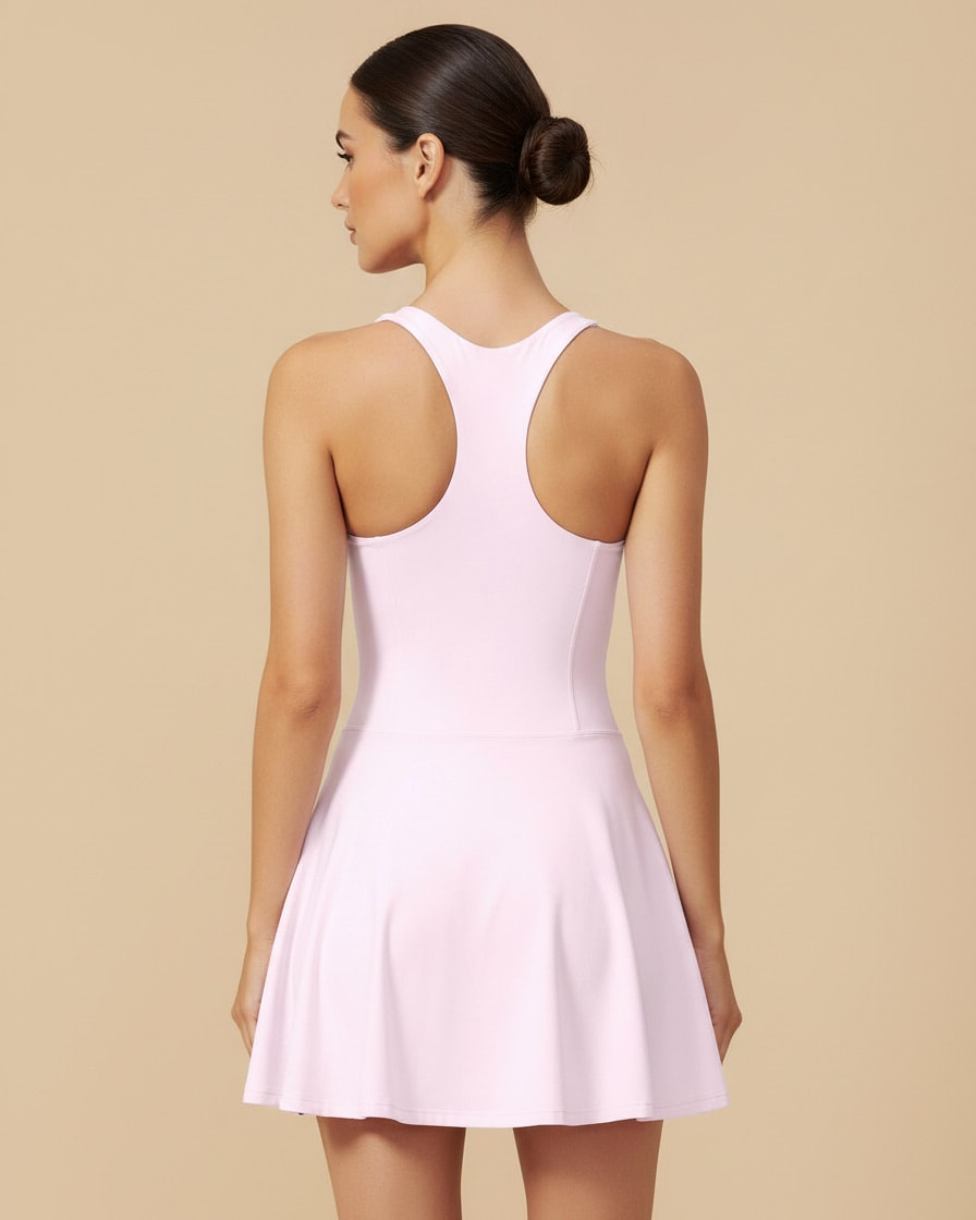 yoga sports dress side pockets 89697